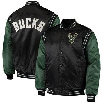 Official Milwaukee Bucks Jackets, Track Jackets, Pullovers, Coats 